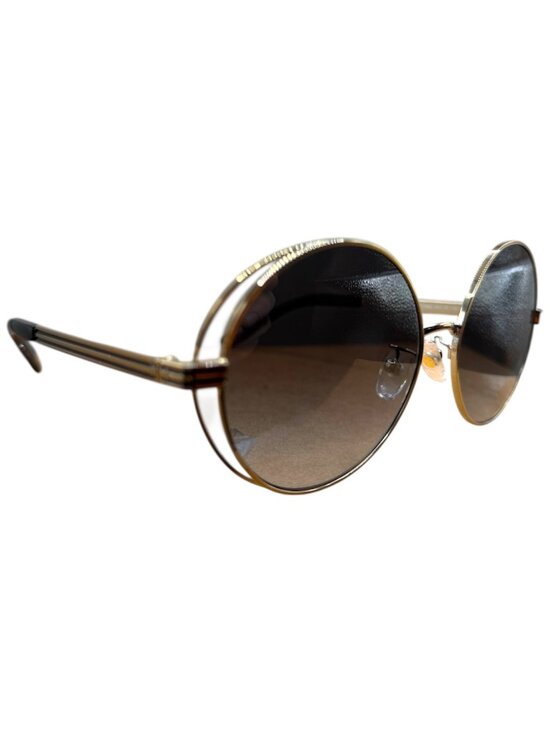 Tory Burch TY6085 Gold-Tone Frame, Oversized Round Sunglasses main image 8